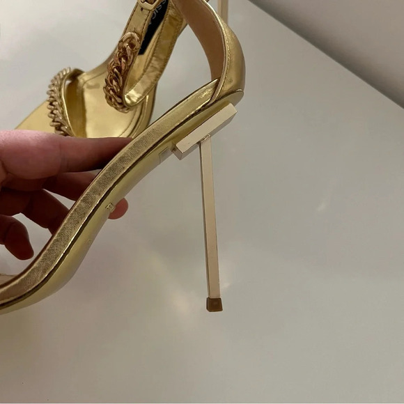 Jessica Rich Monaco Sandals Gold size 37 - Picture 6 of 9